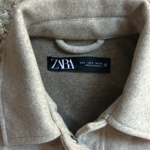 ZARA cropped soft jacket - Picture 4 of 5